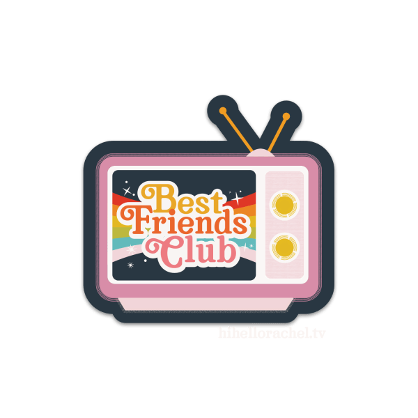Best Friends Club Sticker