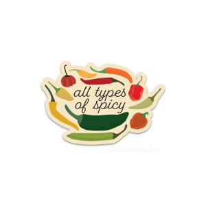 All Types of Spicy Sticker